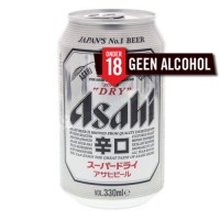 Japans bier Asahi blik/fles