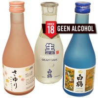 Hakutsuru Sake 3 fles