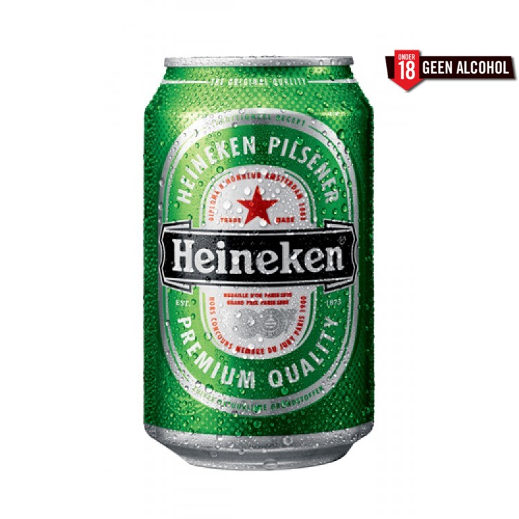 Heineken bier blik