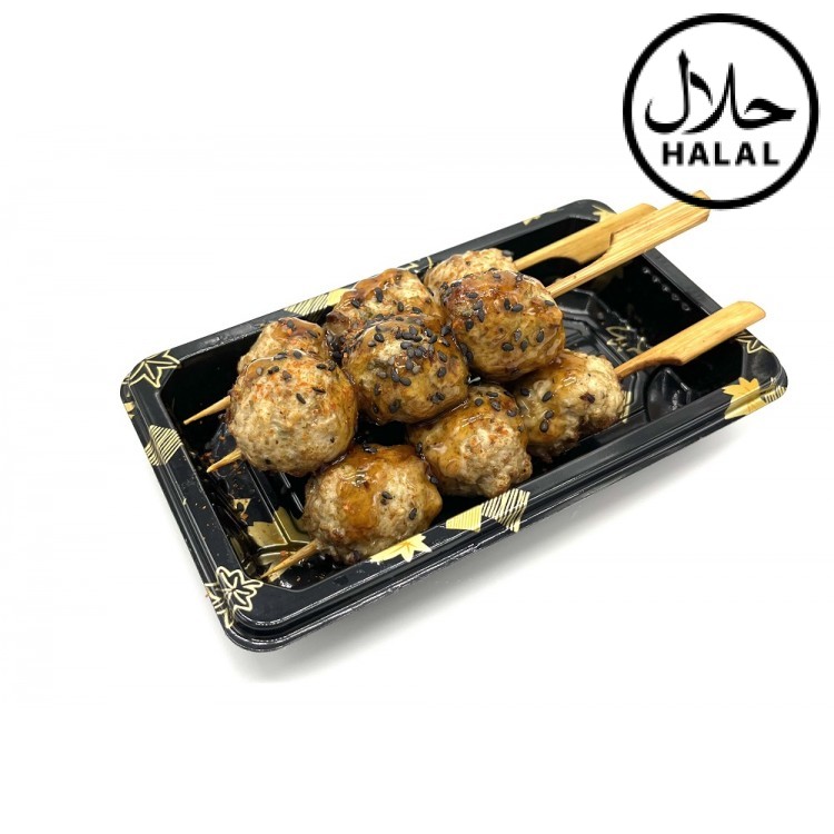 Tsukune kip balletjes 3 stokjes halal