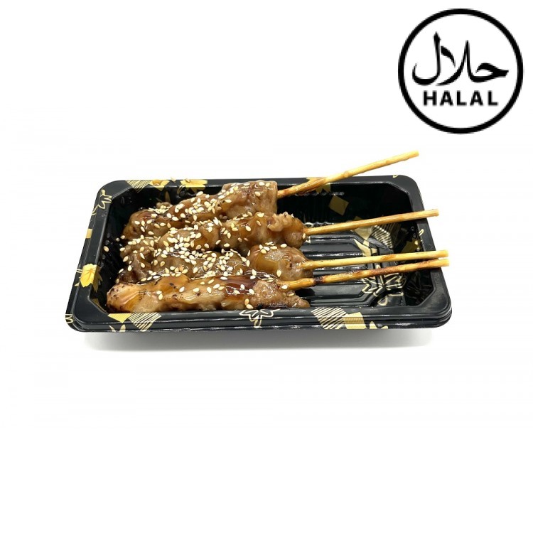 Yakitori kip 4 stokjes halal
