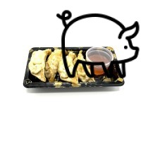 Varkenspastei gyoza 4 stuks