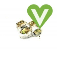 Uramaki vegetarisch 4 stuks