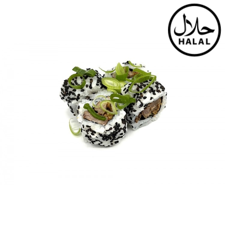 Uramaki teppanyaki bief 4 stuks